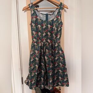 Retrolicious Novelty Holiday Dress Deer